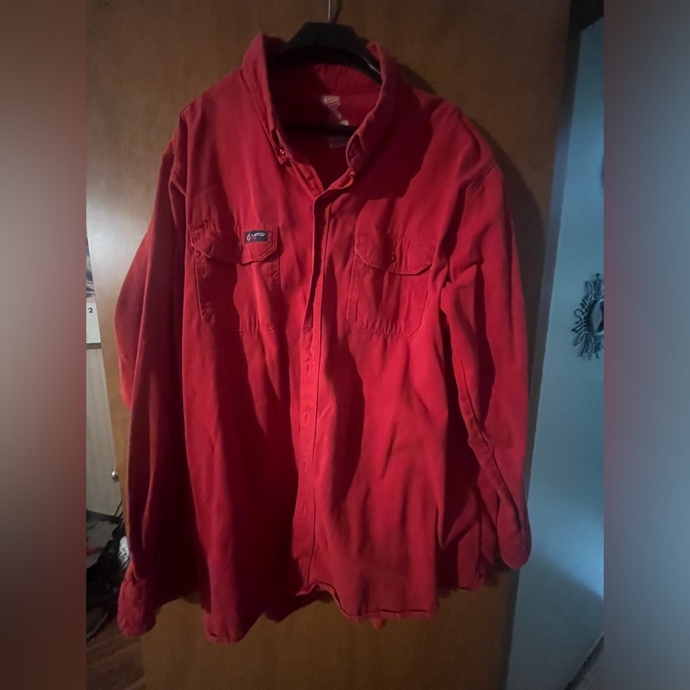 Lapco Flame Resistant Men’s Long Sleeve Shirt